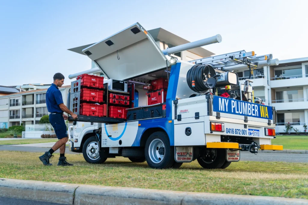 Professional Photography of Plumber in Perth, WA