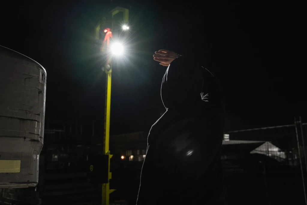 Professional Photography of Dark Figure Caught by Security Cameras in Alkimos, Perth WA